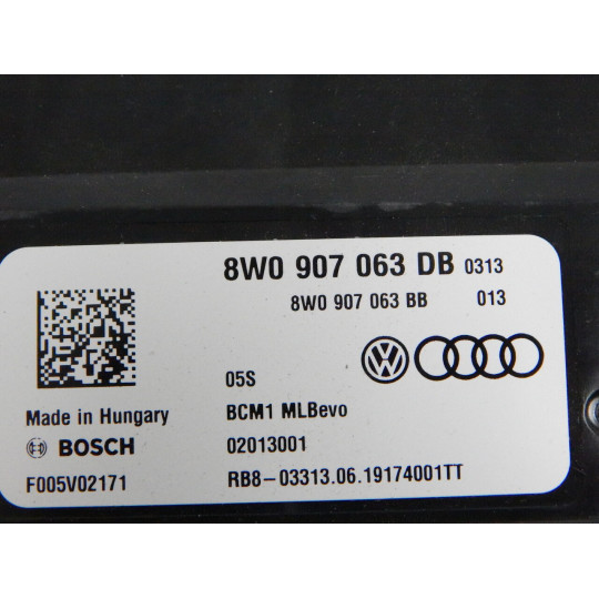 Блок комфорта AUDI A4 8W0907063DB 2016-2022