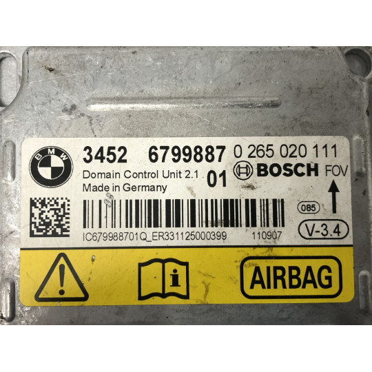 Блок управления AIRBAG BMW 5 F10 34526799887 2010-2017