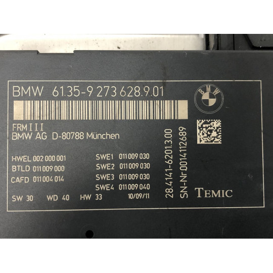 Блок управления светом BMW 5 F10 61359273628 2010-2017