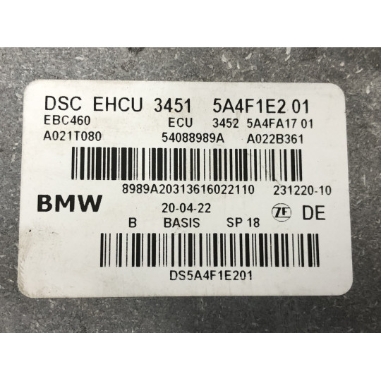 Блок управления DSC BMW X3 G01 34515A4BD19 2021-