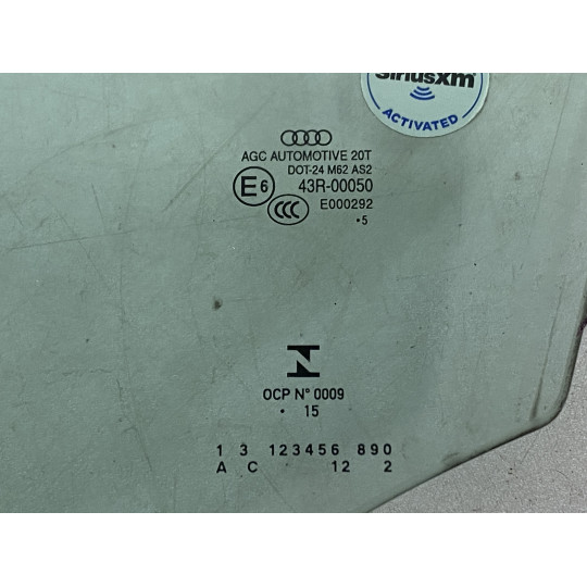 Скло дверей передньої лівої 15 рік AUDI Q5 8R0845201D 2008-2016