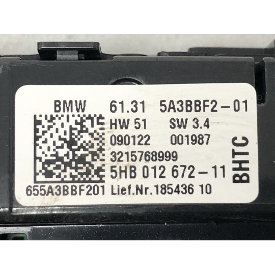 Панель управления климат-контролем задний BMW X3 G01 61315A3BBF2 2021-