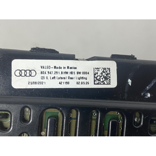 Плафон салона AUDI Q5 80A947291B 2016-2022