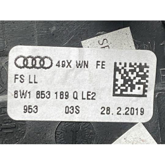 Декоративная накладка AUDI A4 8W1853189QLE2 2016-2022