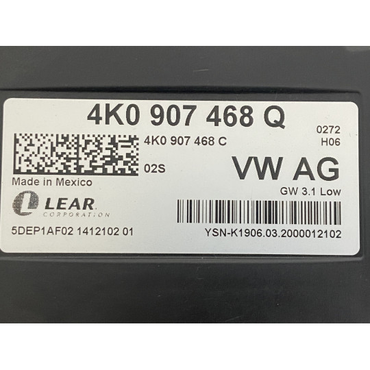 Блок Gateway AUDI Q8 A6 4K0907468Q 2018-2022