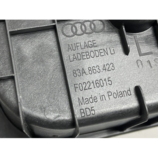 Накладка багажного отделения левая AUDI Q3 83A863423 2019-