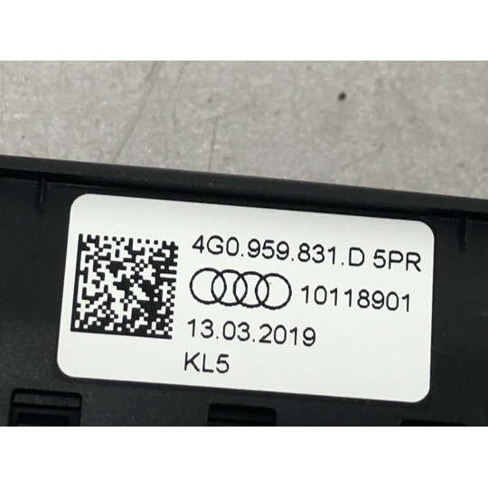 Кнопка крышки багажника AUDI A4 4G0959831D5PR 2016-2022