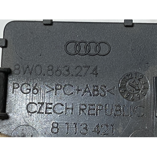 Заглушка центральной консоли AUDI A4 8W0863274 2016-2022