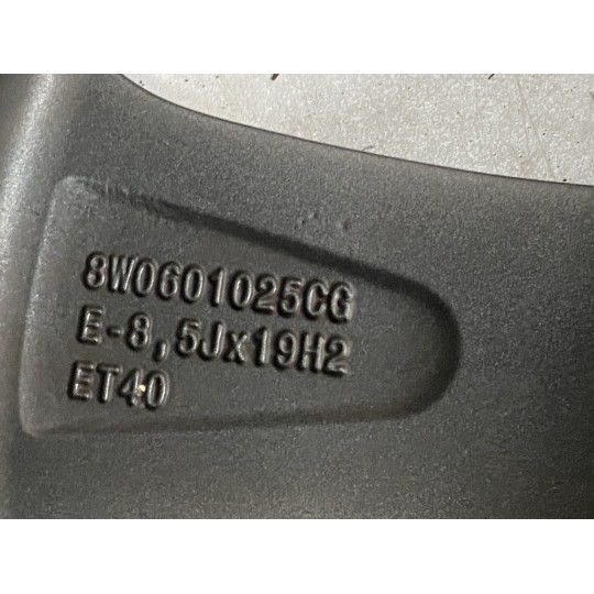 Колесний диск AUDI A4 (Титан) R19 8,5JX19H2 ET40 AUDI SPORT 8AU/K80 8W0601025CG 2016-2022