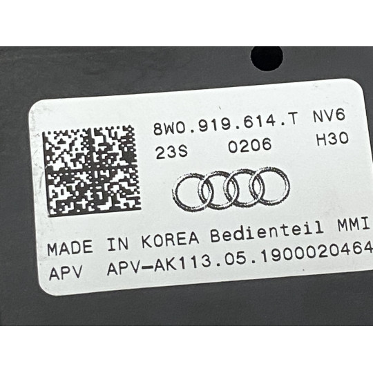 Панель управления мультимедиа AUDI A4 8W0919614T 2016-2022