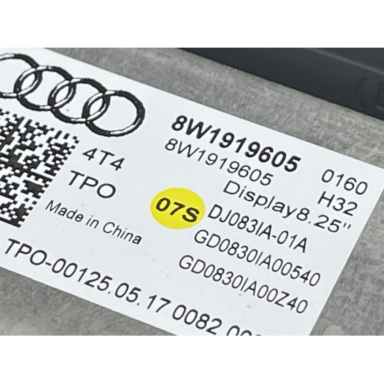 Дисплей бортового компютера AUDI S5 A4 8W1919605 2016-2022