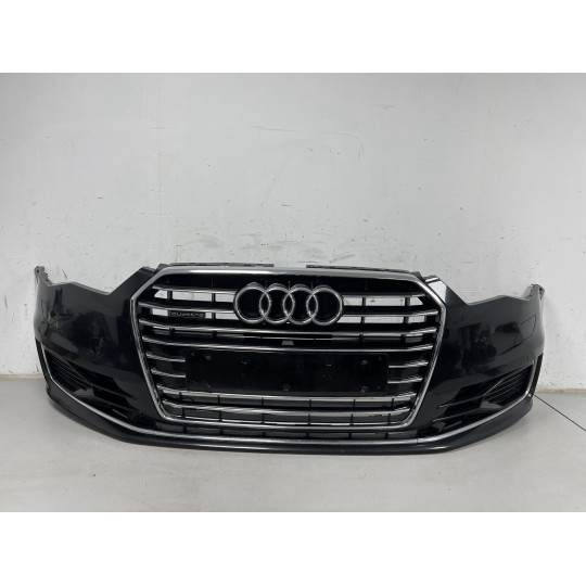 Передний бампер комплектный AUDI A6 цвет Ly9b 4G0807065R 2015-2018