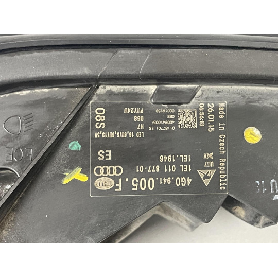 Комплект передних фар 4G0941006F AUDI A6 4G0941005F 2011-2018