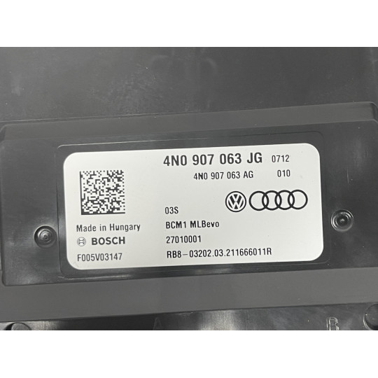 Блок комфорта AUDI E-Tron 4N0907063JG 2019-