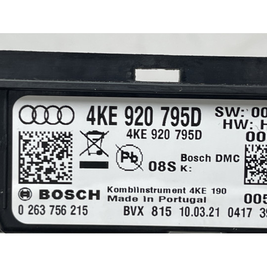 Приборная панель AUDI E-Tron 4KE920795D 2019-