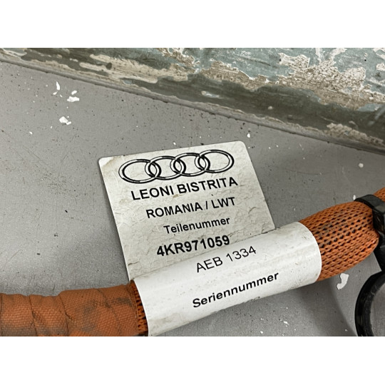 Джгут высоковольтных проводов AUDI E-Tron 4KR971059 2019-