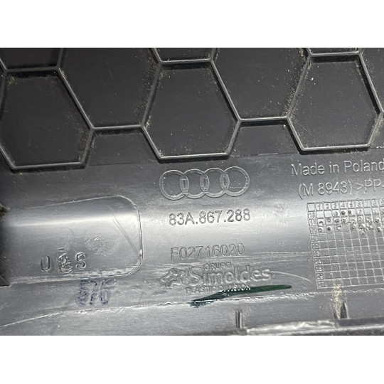 Обшивка салона права AUDI Q3 83A867288 2019-