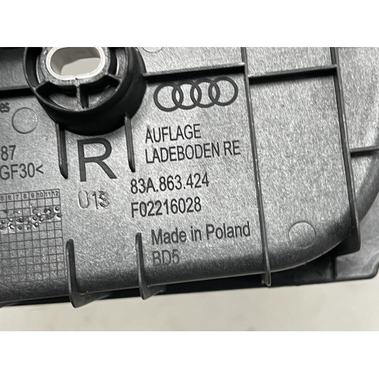 Накладка багажного отделения AUDI Q3 83A863424 2019-