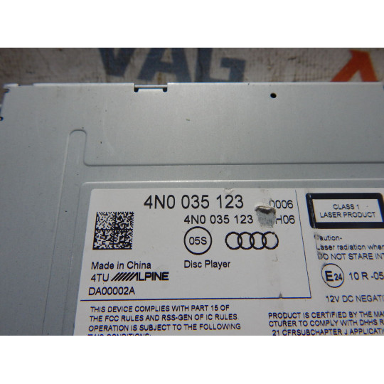 Блок програвача AUDI DVD A4 AUDI A4 4N0035123 2016-2021