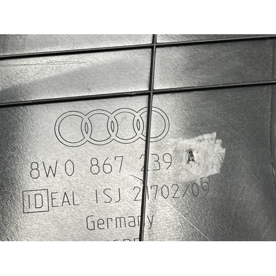 Обшивка салона слева AUDI A4 8W0867239A 2016-2022