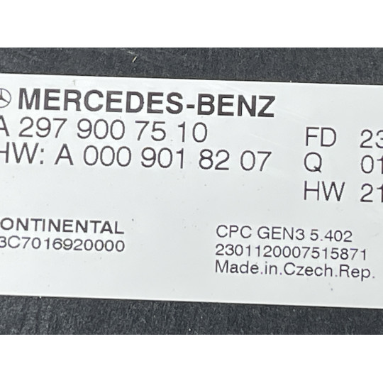 Блок керування коробкою передач Mercedes EQE 53 A2979007510 2022-