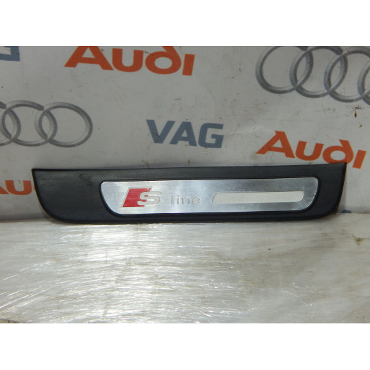 Накладка порога ззаду права S-Line AUDI A4 8K0853376 2008-2016